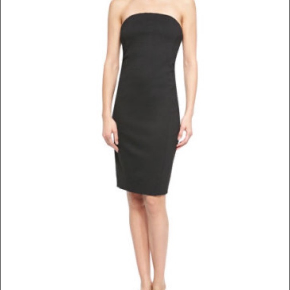 Helmut Lang “Cast” strapless dress P/T NWT